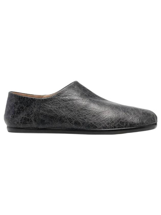 Men's Tabi Leather Loafers Black - MAISON MARGIELA - BALAAN 1