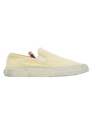 Vintage Cotton Slip-On Yellow - ACNE STUDIOS - BALAAN 1