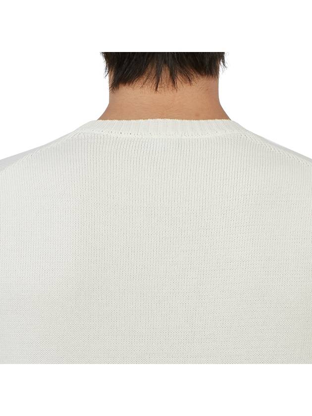 Men's Crew Neck Wool Knit Top Latte - DRUMOHR - BALAAN 8