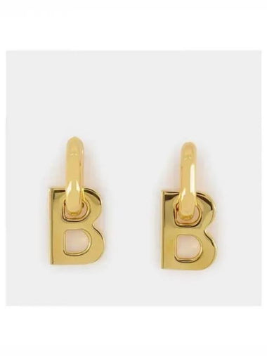 B logo drop earrings 270674 - BALENCIAGA - BALAAN 1