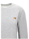 Fox Head Patch Regular Sweatshirt Grey - MAISON KITSUNE - BALAAN 4