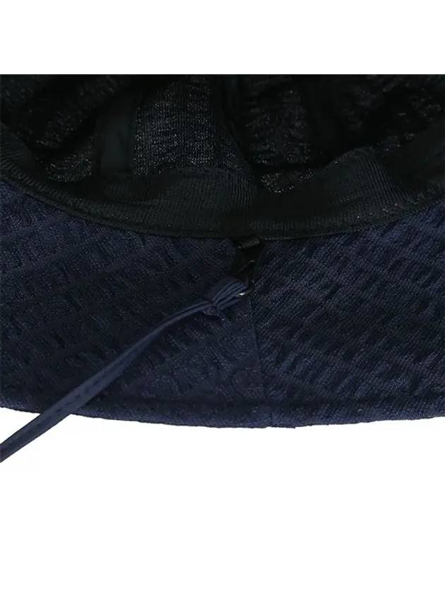 Women s Seersucker Bucket Hat 8624LZSP NAVY - BLACK&WHITE - BALAAN 5