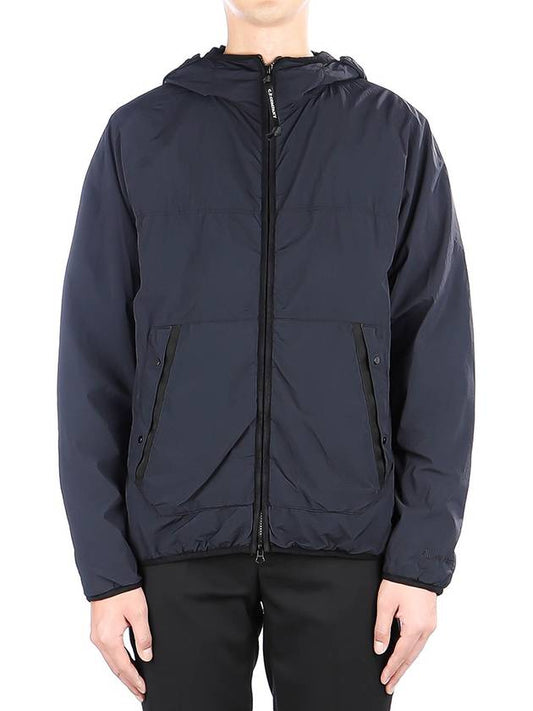 Goggles Polyamide Hooded Jacket Navy - CP COMPANY - BALAAN 2