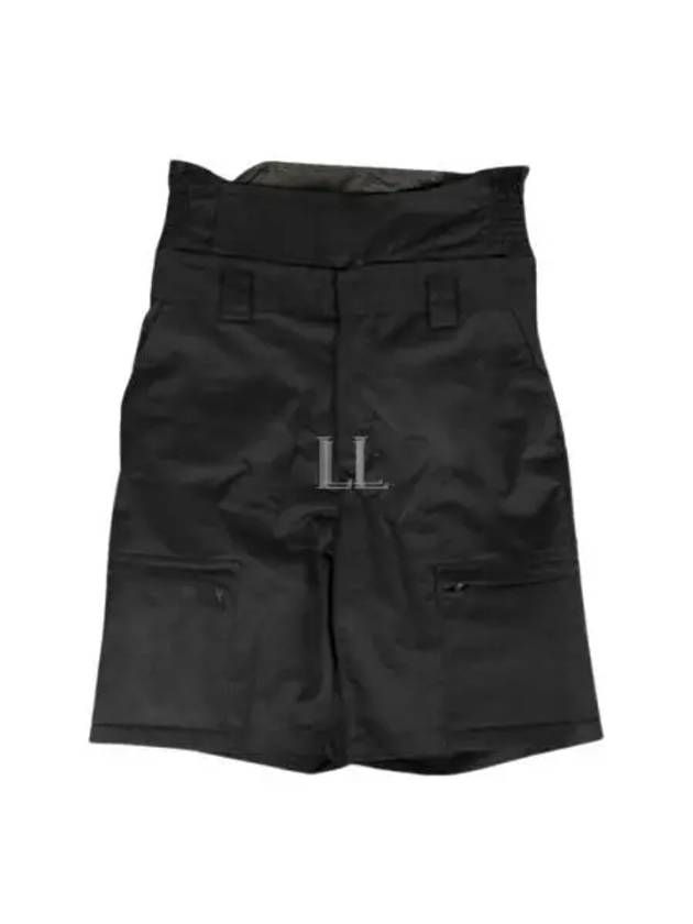 Wool Blend Shorts Black - COMME DES GARCONS - BALAAN 2