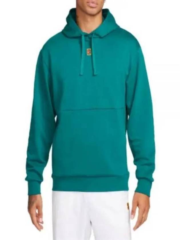 Court Fleece Tennis Hoodie Green - NIKE - BALAAN 2