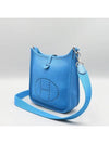 blue crossbody bag - HERMES - BALAAN 3