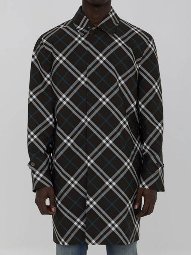 Check medium trench coat - BURBERRY - BALAAN 1