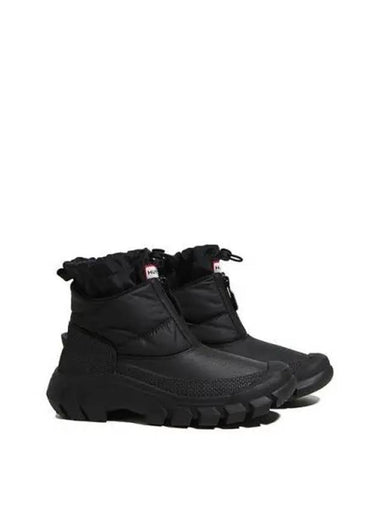 Intrepid ankle zipper snow boots black WFS5000WWUBLK - HUNTER - BALAAN 1