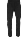 Lens Wappen Chrome R Cargo Track Pants Black - CP COMPANY - BALAAN 3