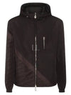 Nylon Windbreaker Jacket Black - FENDI - BALAAN 2