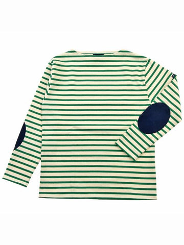 Gildo Elbow Patch Ecru Green - SAINT JAMES - BALAAN 1