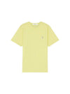 Tonal Fox Head Patch Regular Short Sleeve T-Shirt Lemon Yellow - MAISON KITSUNE - BALAAN 1