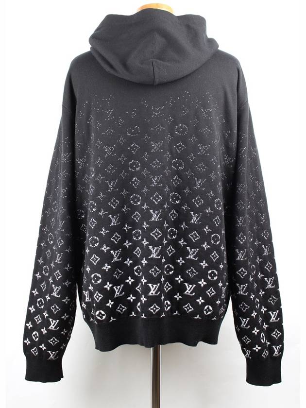 Monogram Gradient Knit Hoodie XL - LOUIS VUITTON - BALAAN 4