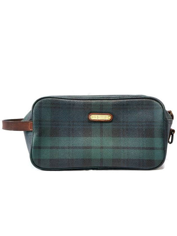 patterned leather clutch bag - POLO RALPH LAUREN - BALAAN 1