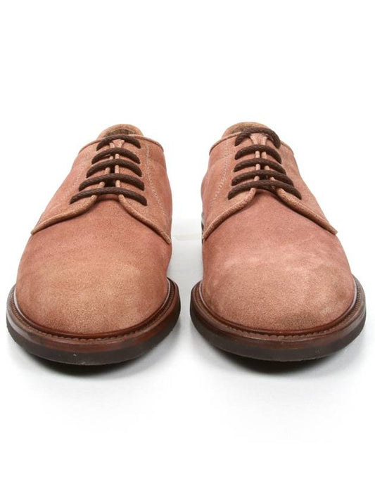 Terracotta Suede Derby 44 - BRUNELLO CUCINELLI - BALAAN 2