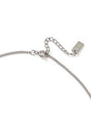 Malibu Cigar Pendant Necklace Silver - S SY - BALAAN 6