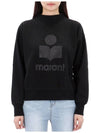 Moby Logo Print Sweatshirt Black - ISABEL MARANT - BALAAN 3