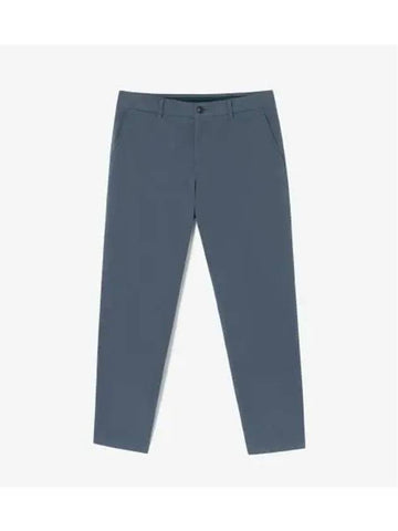 Men s Brushed Chino Charcoal Gray - LACOSTE - BALAAN 1