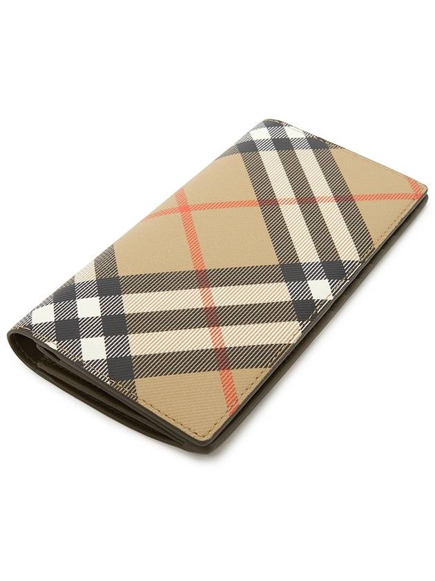 Check Bifold Card Wallet Sand - BURBERRY - BALAAN 4