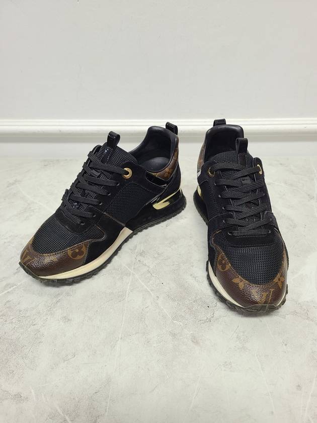 Black LV Monogram Runaway Sneakers 36 - LOUIS VUITTON - BALAAN 2