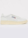 Medalist Leather Low Top Sneakers White - AUTRY - BALAAN 4