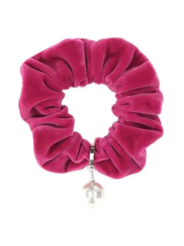 Scrunch Hair Headband Pink - MIU MIU - BALAAN 1