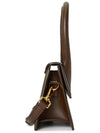 Le Chiquito Moyen Signature Mini Tote Bag Dark Brown - JACQUEMUS - BALAAN 4