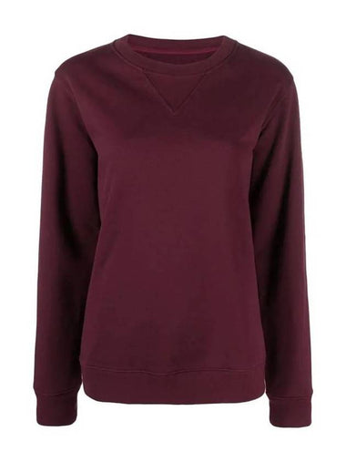 Stitched Crewneck Sweatshirt Burgundy - MAISON MARGIELA - BALAAN 1