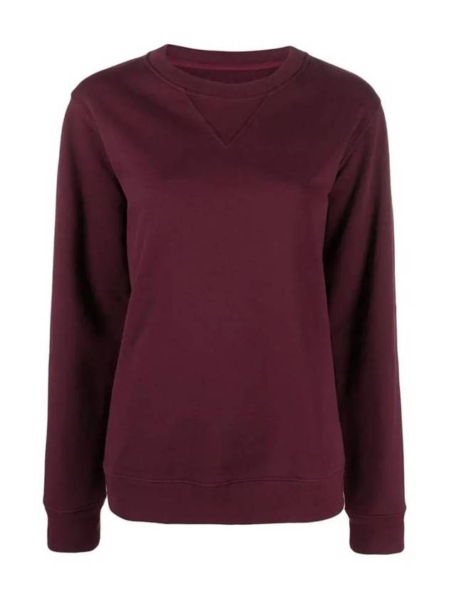 Stitched Crewneck Sweatshirt Burgundy - MAISON MARGIELA - BALAAN 1