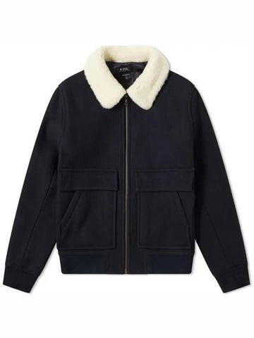 bronze fur sharing jacket - A.P.C. - BALAAN 1