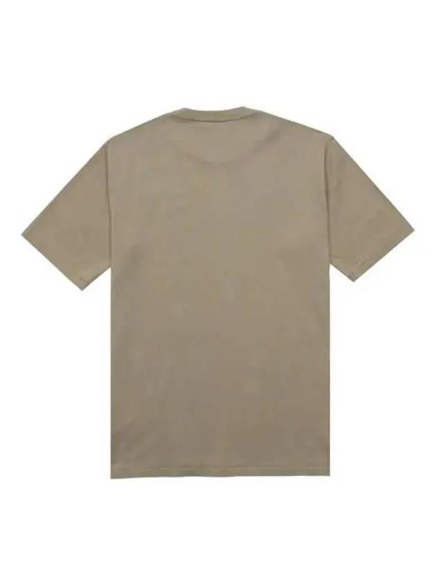 Men's Luster Plating TShirt Khaki Gray A00SP02GT KG - AURALEE - BALAAN 3