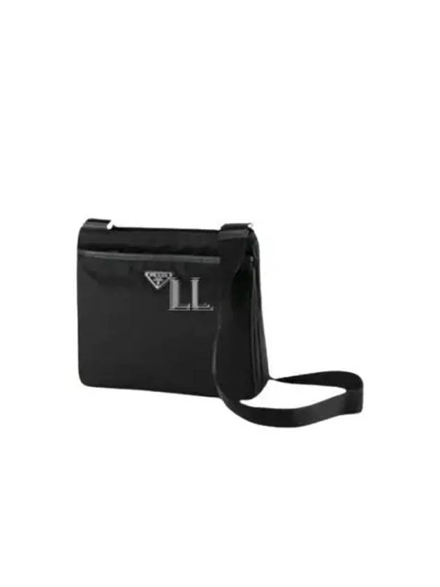 Pocono Saffiano Messenger Bag Black - PRADA - BALAAN 2