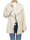 Belted Jacket Beige - ISABEL MARANT - BALAAN 8