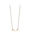 Smile Pendant Micro Necklace Rose Gold - TIFFANY & CO. - BALAAN 1