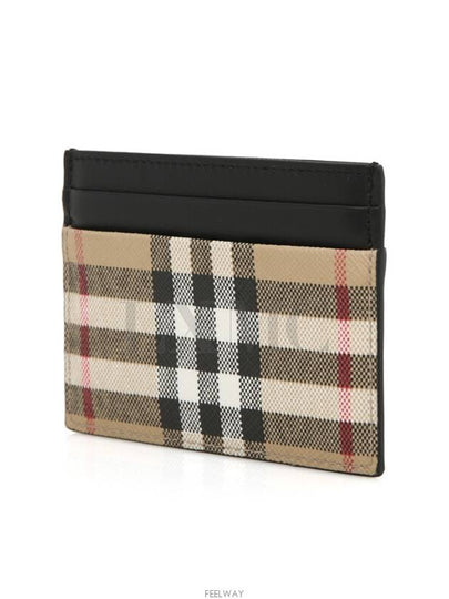 SANDON vintage check card holder 8057945 business - BURBERRY - BALAAN 2