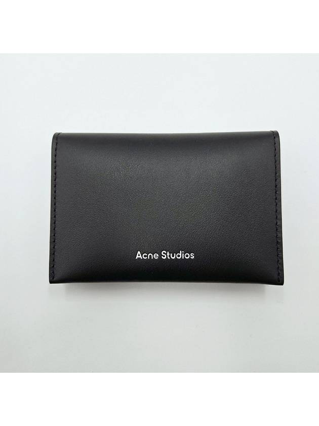 Logo Bifold Card Wallet Black - ACNE STUDIOS - BALAAN 2