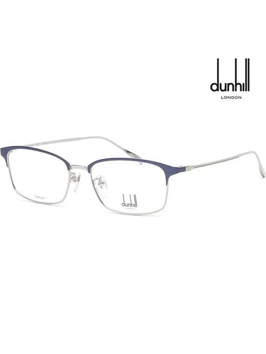 Titanium Glasses Frame VDH122 0E70 Blue Ultra Light - DUNHILL - BALAAN 1