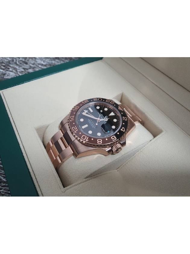 Rolex GMT Master 2 Root Beer Rose Gold 21 Years - ROLEX - BALAAN 6