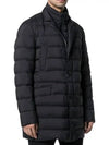 Quilted Straight Fit Padding Black - HERNO - BALAAN 9