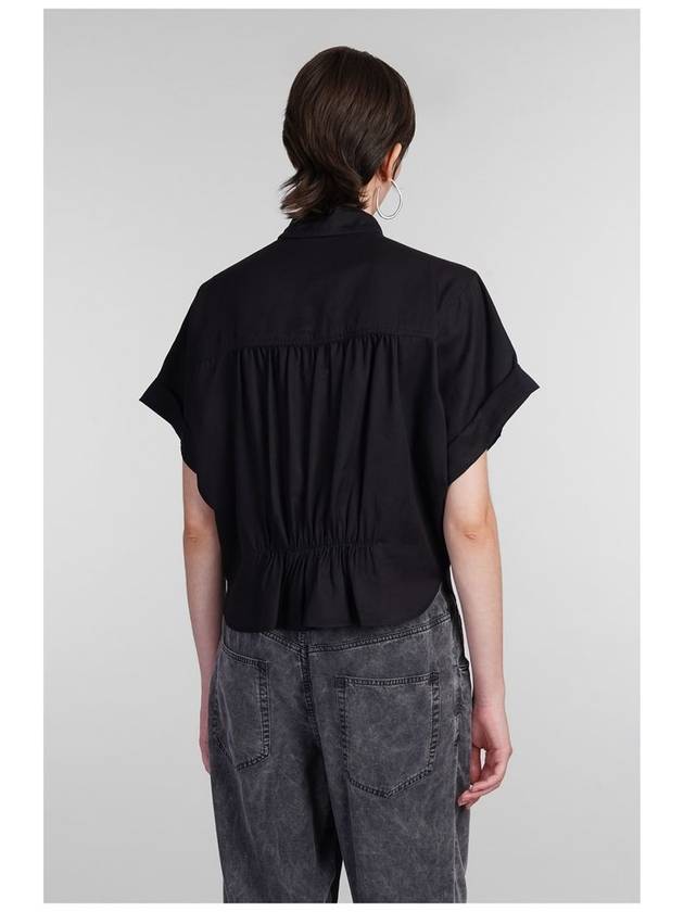 Viviana Blouse Black - ISABEL MARANT - BALAAN 4