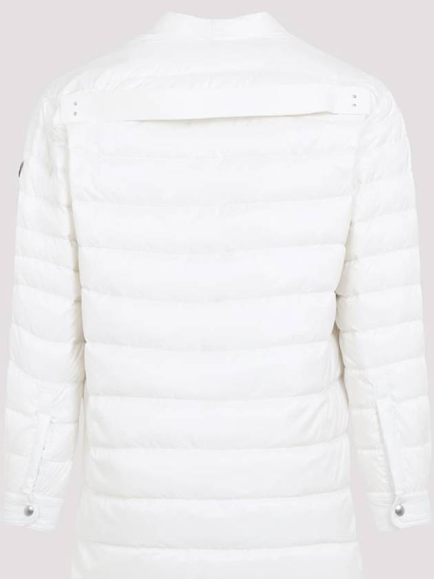 Rick Owens Down Shirt Padding White - MONCLER - BALAAN 3