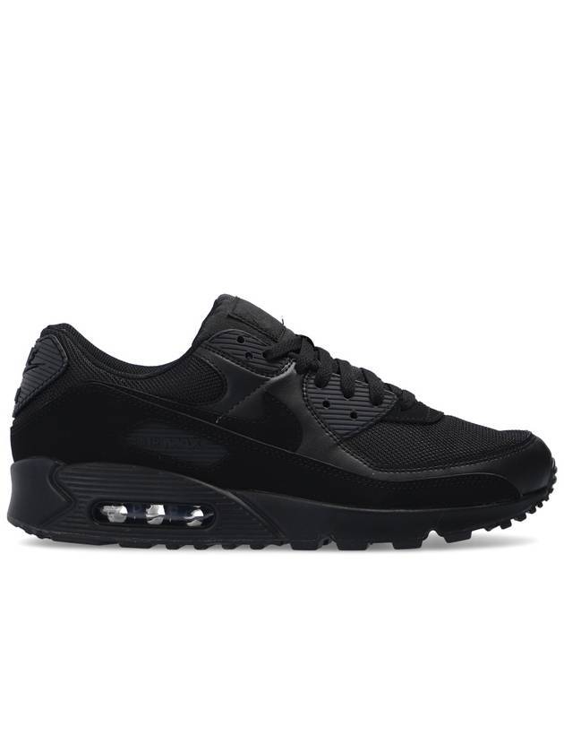 Air Max 90 Low Top Sneakers Triple Black - NIKE - BALAAN 1