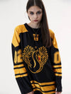 Hockey Swan Long Sleeve Jersey Black - MSKN2ND - BALAAN 3