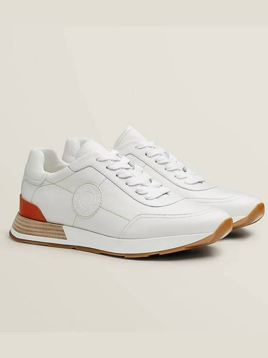 Drive Low Top Sneakers White - HERMES - BALAAN 2