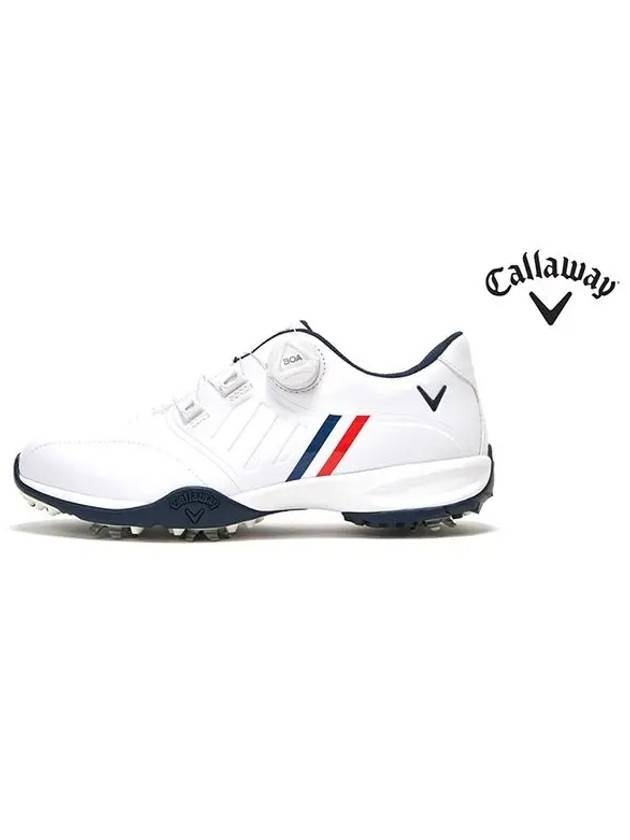 Aerosports Boa AEROSPORT BOA Golf Shoes White Navy Women's - CALLAWAY GOLF - BALAAN 5