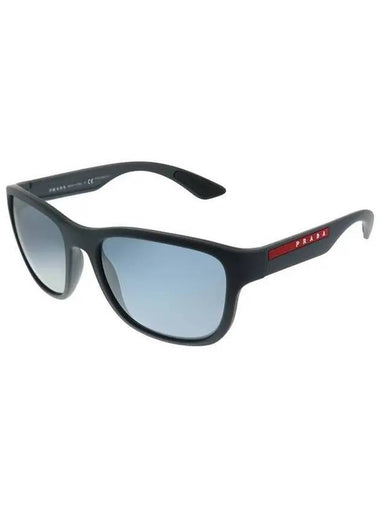 Linea Rossa Gray Mirror Square Men's Sunglasses PS 01US UFK5L0 59 - PRADA - BALAAN 1