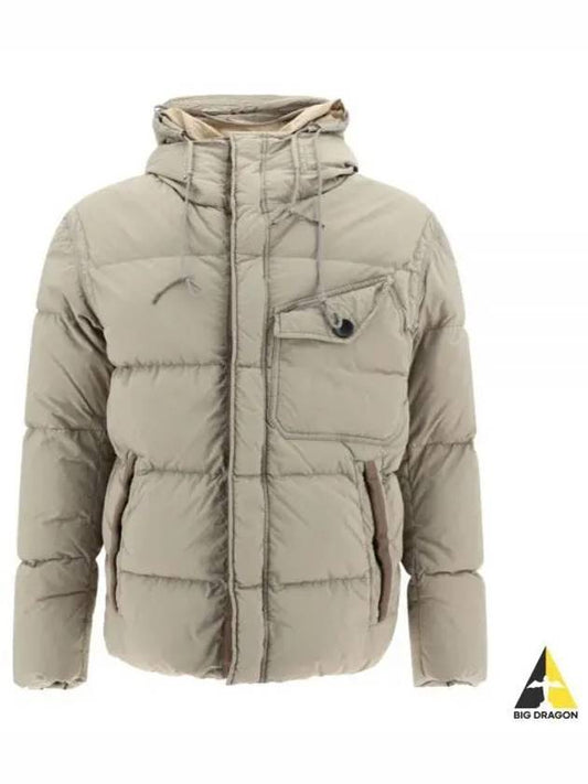 survival nylon down jacket beige - TEN C - BALAAN 2