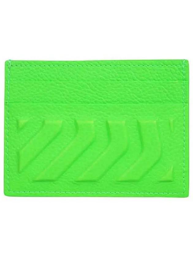 Logo Grain Card Wallet Green - BALENCIAGA - BALAAN 4