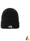 Norm Embroid Logo Beanie Black - THE NORTH FACE - BALAAN 2