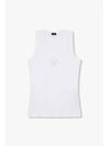 UNDERWEAR Women s Dot Logo Lounge Tank Top White - EMPORIO ARMANI - BALAAN 1